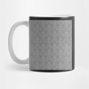 Ornate Grey Decorative Pattern Mug